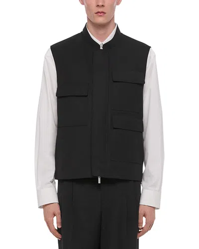 Helmut Lang Sleeveless Utility Vest In Black