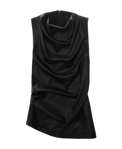 Helmut Lang Sleeveless Vest In Black