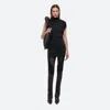 Helmut Lang Sleeveless Jersey Wind Top In Black