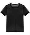 Helmut Lang Slim Fit Crewneck T In Black