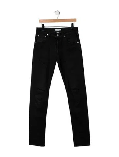 Pre-owned Helmut Lang Slim Fit Jeans In Black
