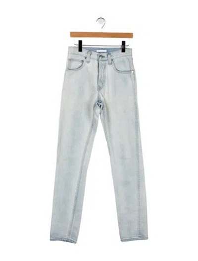 Pre-owned Helmut Lang Slim Fit Jeans In Blue