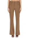 Helmut Lang Vent Wool Blend Bootcut Pants