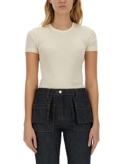 Helmut Lang Slim Fit T-shirt In White
