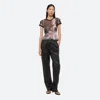 Helmut Lang Slim-fit Tee In Black Multi