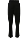 Helmut Lang Slim-fit Wool Trousers In Black