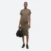 Helmut Lang Slim Logo Tee In Olive