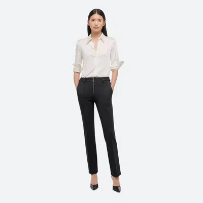 Helmut Lang Slim Zip Pants In Black