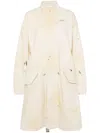 Helmut Lang Spary-painted-effect Coat In Neutrals