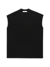 Helmut Lang Split Wool Vest In Black