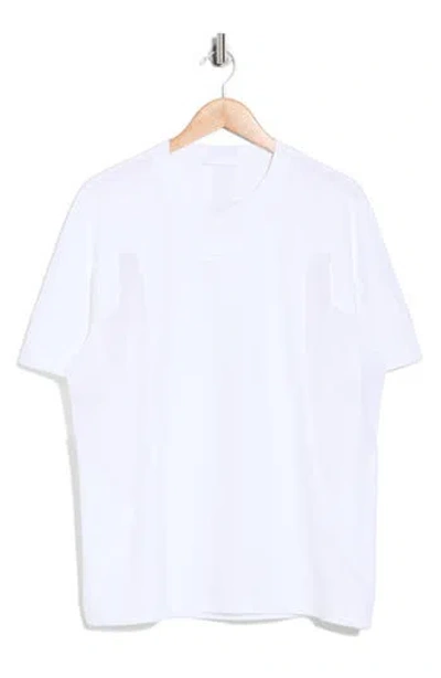 Helmut Lang Sport Seam Mesh Paneled T-shirt In White