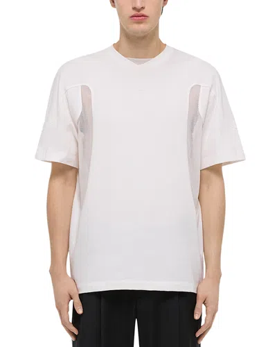 Helmut Lang Sport Seam Tee In Optic White