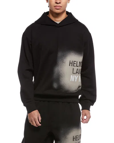Helmut Lang Spray Hoodie In Black