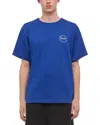 Helmut Lang Stamp Tee In Blue