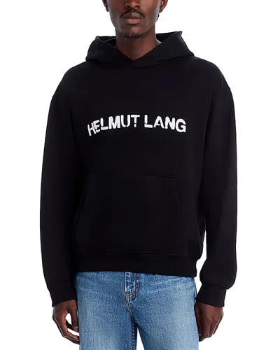 HELMUT LANG STENCIL LOGO HOODIE