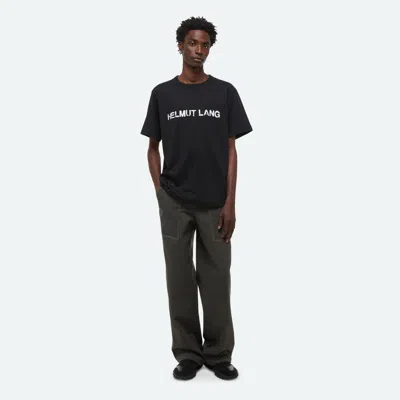 Helmut Lang Stencil Tee In Black