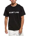 Helmut Lang Stencil T-shirt In Black