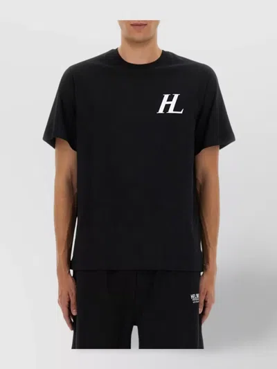HELMUT LANG STRAIGHT HEM CREW NECK T-SHIRT