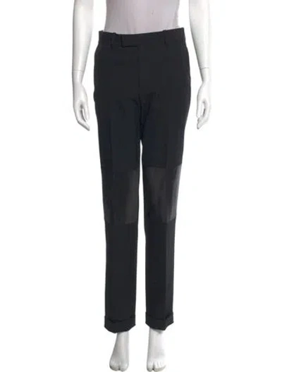 Pre-owned Helmut Lang Straight Leg Pants In Black