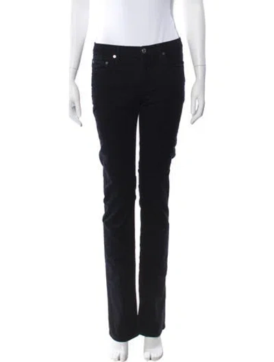 Pre-owned Helmut Lang Straight Leg Pants In Black