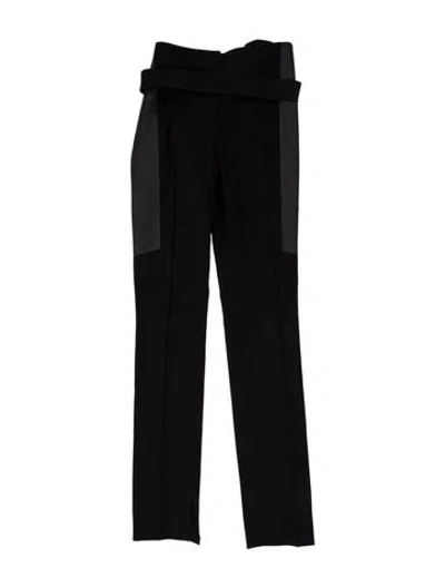 Pre-owned Helmut Lang Straight Leg Pants In Black