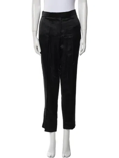 Pre-owned Helmut Lang Straight Leg Pants In Black