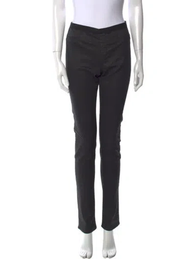 Pre-owned Helmut Lang Straight Leg Pants In Black