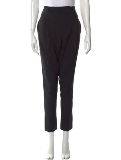 Pre-owned Helmut Lang Straight Leg Pants In Black