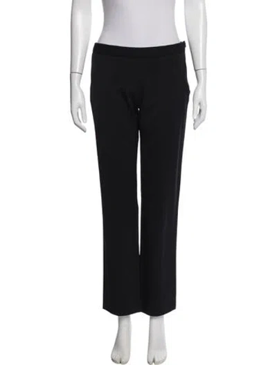 Pre-owned Helmut Lang Straight Leg Pants In Black