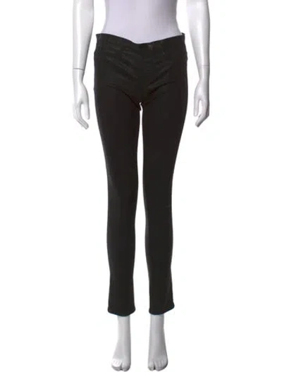 Pre-owned Helmut Lang Straight Leg Pants In Black