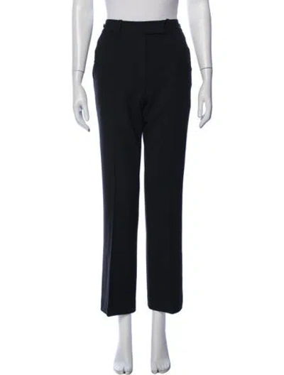Pre-owned Helmut Lang Straight Leg Pants In Black