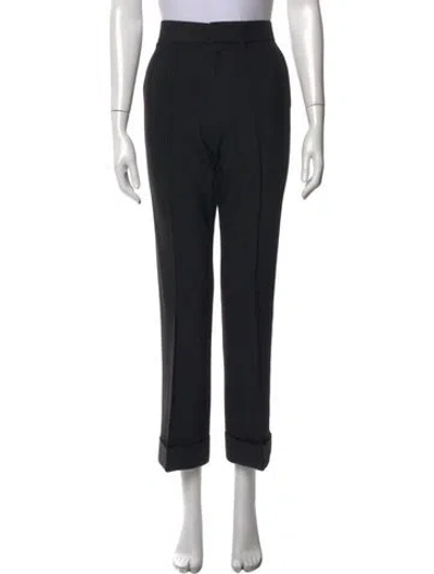 Pre-owned Helmut Lang Straight Leg Pants In Black