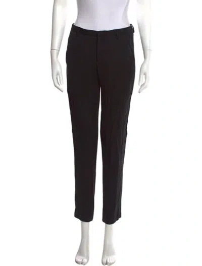Pre-owned Helmut Lang Straight Leg Pants In Black