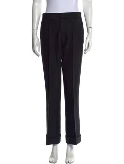 Pre-owned Helmut Lang Straight Leg Pants In Black