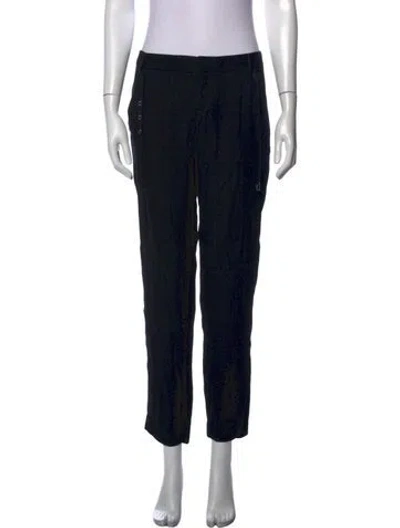 Pre-owned Helmut Lang Straight Leg Pants In Black