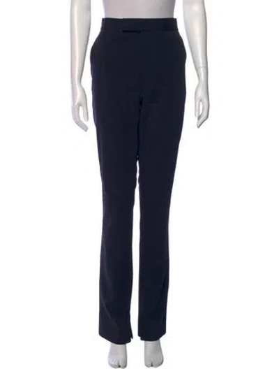 Pre-owned Helmut Lang Straight Leg Pants In Blue