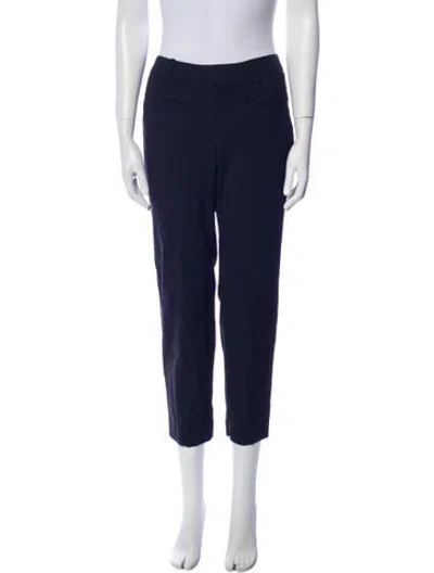 Pre-owned Helmut Lang Straight Leg Pants In Blue