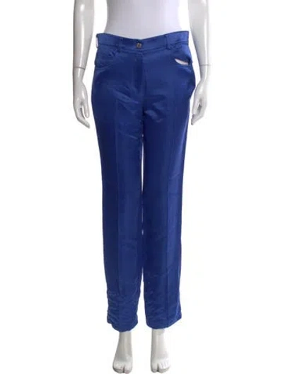 Pre-owned Helmut Lang Straight Leg Pants In Blue