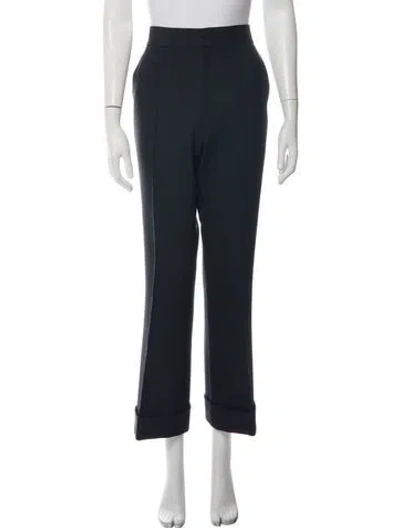 Pre-owned Helmut Lang Straight Leg Pants In Blue