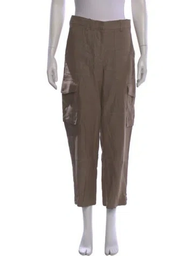 Pre-owned Helmut Lang Straight Leg Pants In Brown