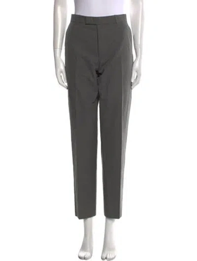 Pre-owned Helmut Lang Straight Leg Pants In Gray