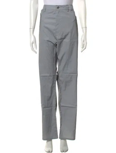 Pre-owned Helmut Lang Straight Leg Pants In Gray