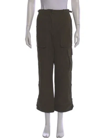 Pre-owned Helmut Lang Straight Leg Pants In Green