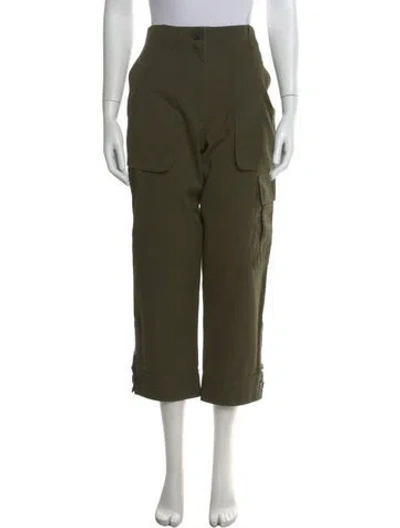 Pre-owned Helmut Lang Straight Leg Pants In Green