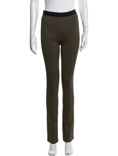 Pre-owned Helmut Lang Straight Leg Pants In Green