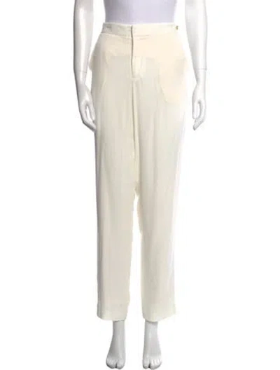 Pre-owned Helmut Lang Straight Leg Pants In Neutral