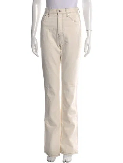 Pre-owned Helmut Lang Straight Leg Pants In Neutral
