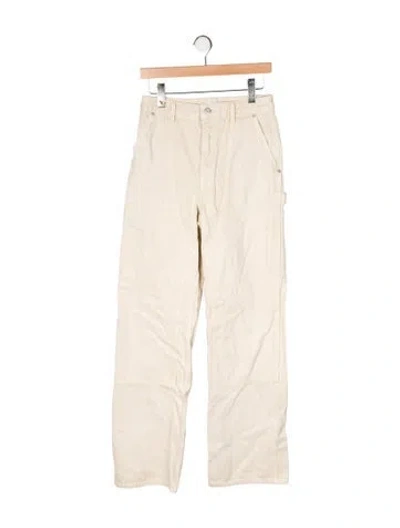 Pre-owned Helmut Lang Straight Leg Pants In Neutral
