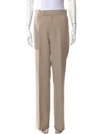 Pre-owned Helmut Lang Straight Leg Pants In Neutral
