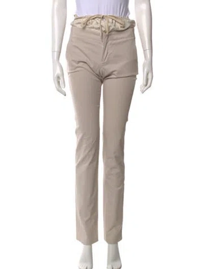 Pre-owned Helmut Lang Straight Leg Pants In Neutral